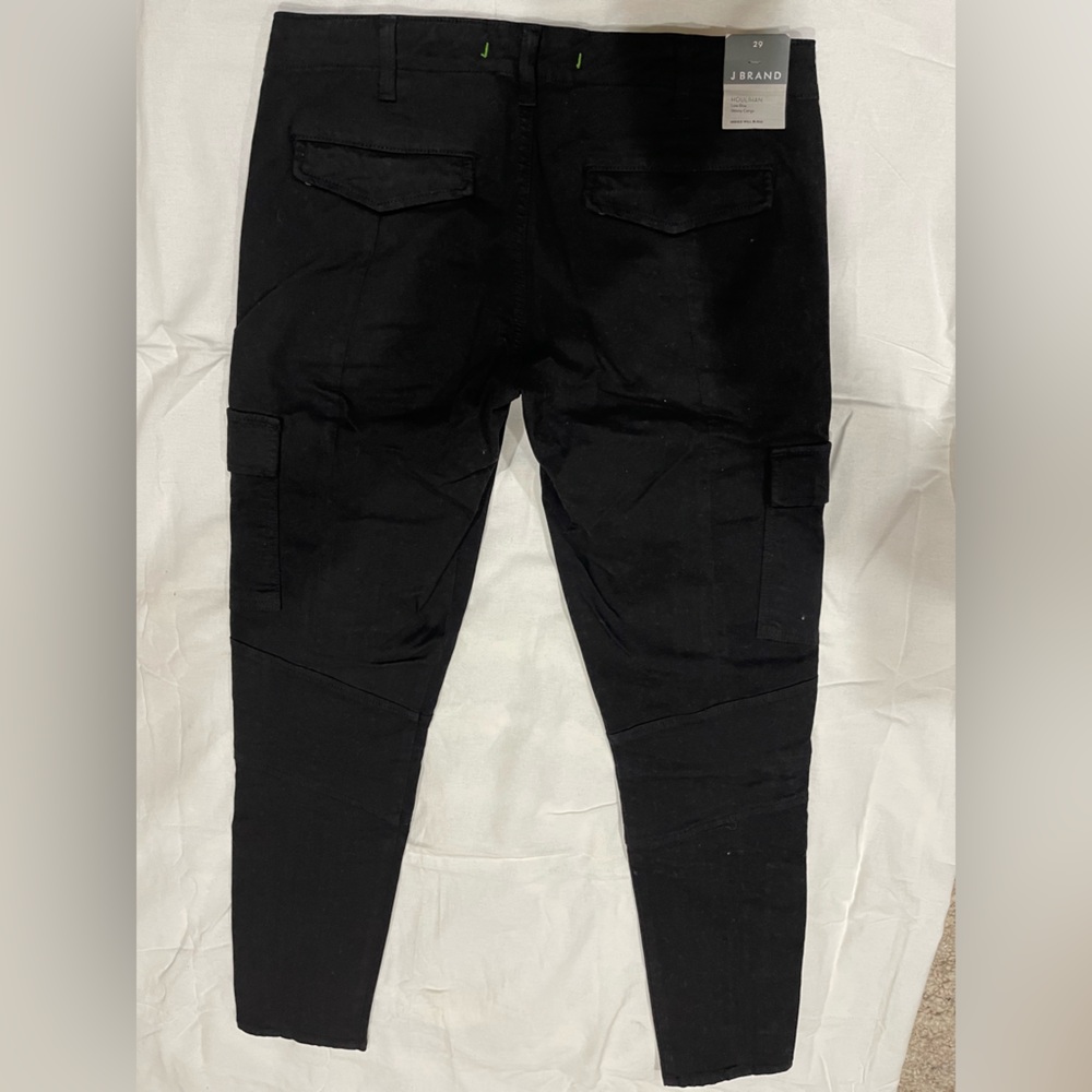 J Brand Black Womens Houlihan Cargo Pants NWT